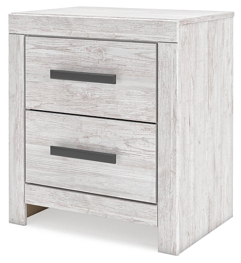 Cayboni Two Drawer Night Stand