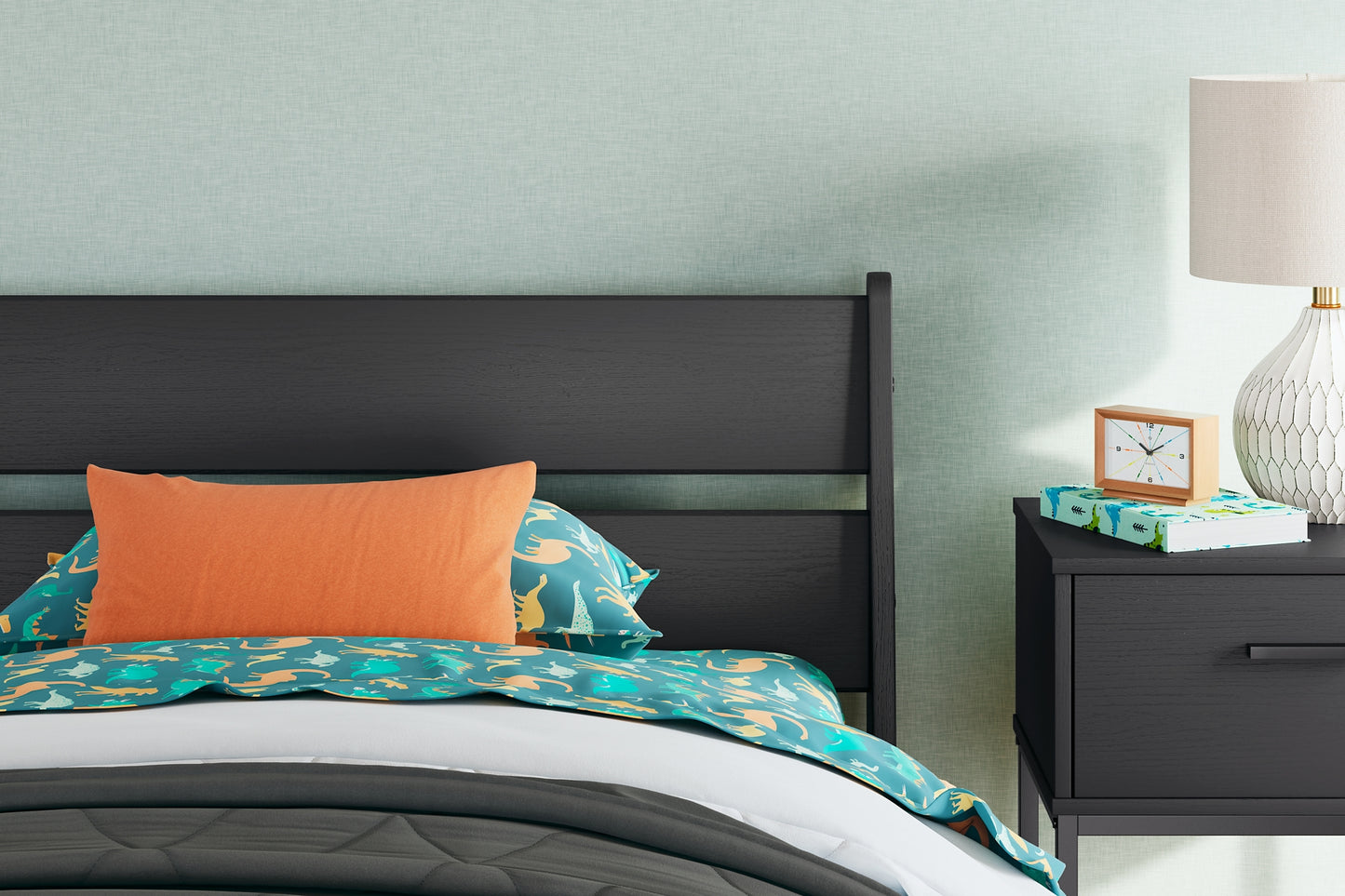 Socalle Twin Panel Headboard with Dresser