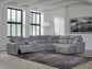 Modmax 6-Piece Power Reclining Sectional with Chaise