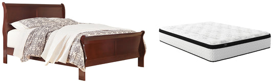 Alisdair Queen Sleigh Bed with Mattress