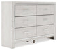 Altyra Full Panel Bed with Dresser