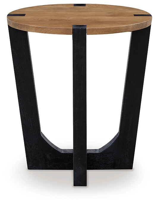 Hanneforth Round End Table